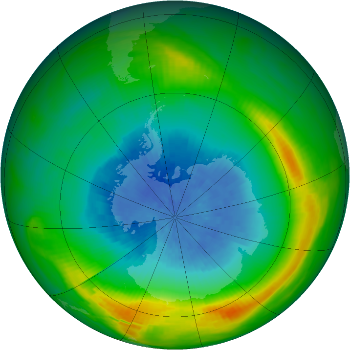 Ozone Map 1981-10-03